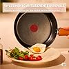 Lagostina Rosé, Set di 2 Padelle Antiaderenti Ø 24/28 cm, Rivestimento Titanium, Indicatore di Calore Thermo-Signal, Manico Rivettato, Compatibile con Induzione, Colore Oro Rosa