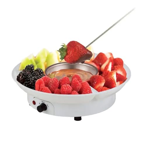 YHJLZNA Chocolate Fountain Machine,Chocolate Fountain Fondue Machine,Ease Of Assembly,Hot Nacho Cheese Fountain For Parties,Cheese, Ranch,Sauce,Wedding