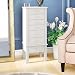 Hives and Honey "Crystal" Jewelry Armoire, White