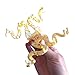 Fantasy Golden Snake Hair Clips,Acetate Hair Clips,Big Claw Clips for Women,Novelty Hair Clip