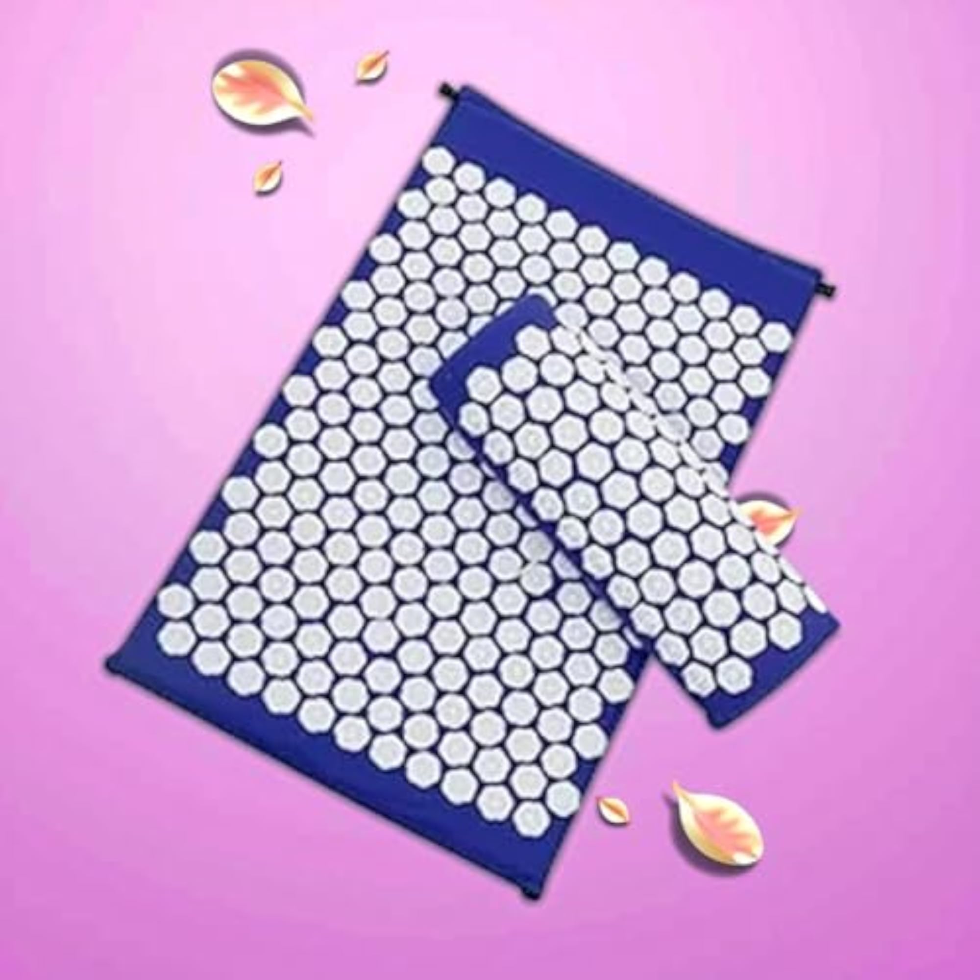 Grip Acupressure Mat and Pillow Set for Pain Relief
