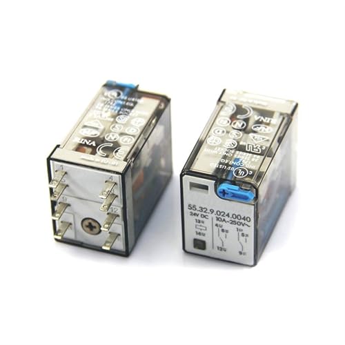 Relais 55.32.9.024.0040 24V évite les pannes de signal électrique 10A
