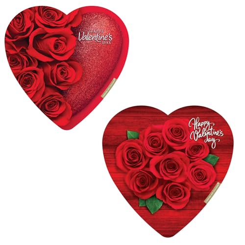 Elmer Chocolate Rose Bouquet 6 oz Box - Pack of 2 - Chocolate Gift Box - Perfect for Valentines Day - Great for Giving to That Special Someone - Packaging May Vary