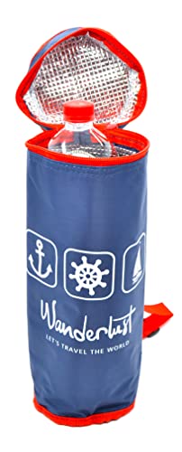 Azul 4L Total Hidalgo 2LTR Botellas de 2 litros. XXL Enfriador Flexible portátil para Playa Camping Bolsa térmica Camping Enfriador Camuflaje Militar