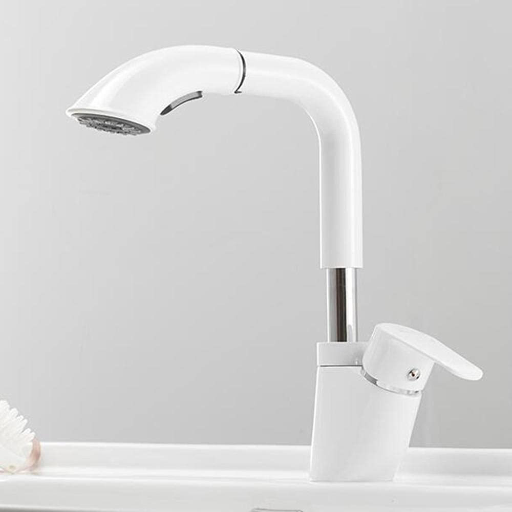 Robinet de lavabo en laiton massif télescopique design luxe A