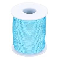 Vasemele 12 Pezzi Filo Perline Nylon 0.8mm per Braccialetti Colorato Corda Macrame Cordoncino per DIY Gioielli Collana Bracciale Artigianato