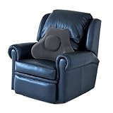 HOMBYS Lumbar Support Pillow for Recliner Chair & Couch, Memory Foam Back Cushion with Central Support Block Provide Precise Support, Improve Lower Back PainRelief & Sitting Posture