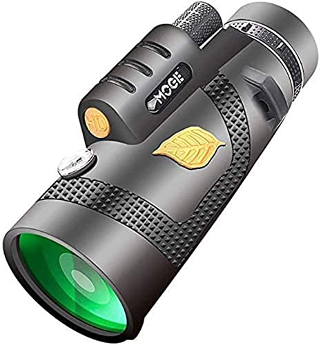 Monocular 12X50 con visión nocturna baja para caza y observación de aves en exteriores