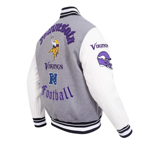 Image of Pro Standard Mens NFL Old English Varsity Jacket