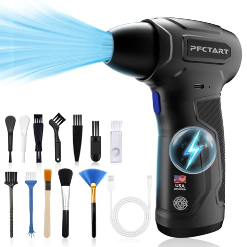 Compressed Air Duster with Brushless Motor and 8000mAh Battery