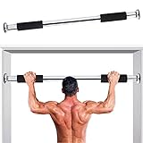 WAYAMY Barra Dominadas para la Puerta, Barra de Dominadas para Puerta Ajustable 60 x 100cm para Ejercicios en Casa,...