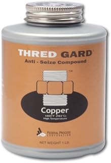 Gasoila Thred Gard Copper Based Anti-Seize and Lubricating Compound, 1/4 lb Brush