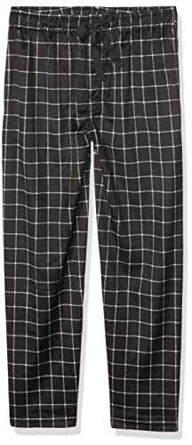 IZOD Men's Matte Silky Fleece Sleep Pant, Red, Medium