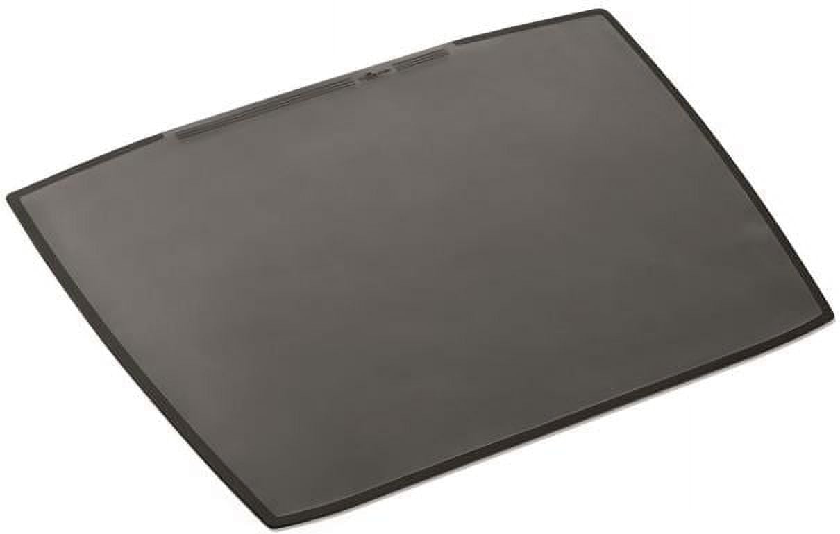 Durable Artwork Desk Mat Non-slip Base with Transparent Anti-glare Overlay 680 x 510 mm Black Ref 7201/01