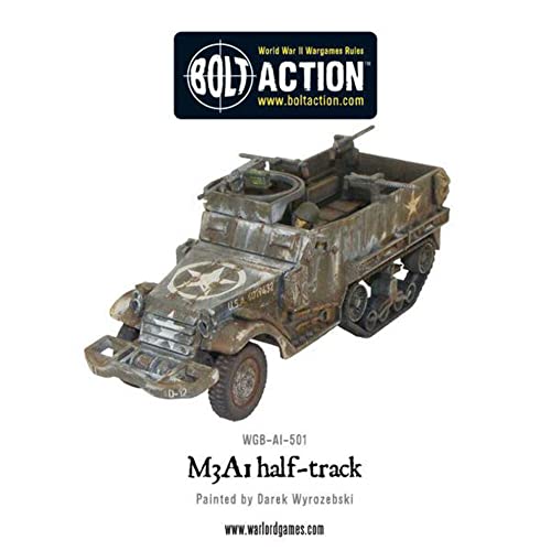 M3a1 Halftrack Military Miniature