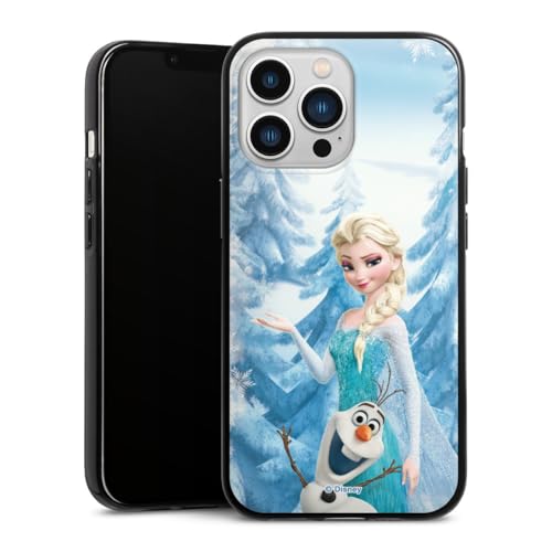Coque iPhone 13 Pro silicone anti-rayures étui souple Elsa Disney
