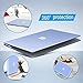 IBENZER Compatible with Old Version MacBook Air 13 Inch Case (2010-2017 Release). Models: A1466 / A1369, Plastic Hard Shell Case with Keyboard Cover for Mac Air 13, Serenity Blue, A13SRL+1A