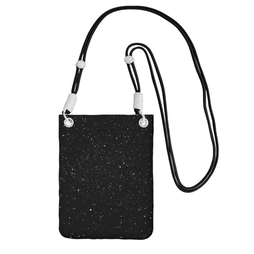 Pochette téléphone portable femme avec bandoulière noire antichoc