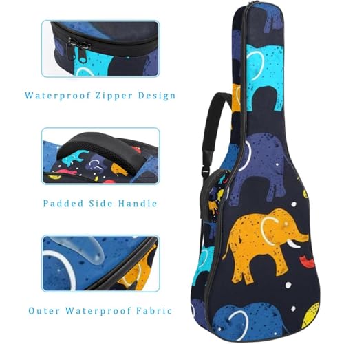 Housse de guitare basse contre l'eau sac de transport antichoc - 4