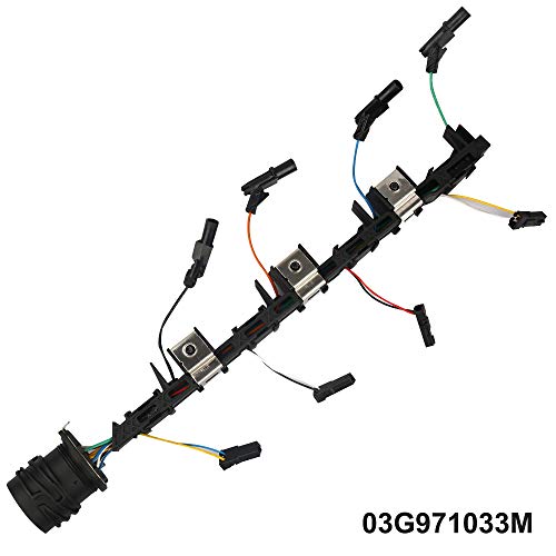 Set Cavo Pompa Iniettore A 6 Pin – Ricambio Auto Codice 070971033 – Compatibile Con T.o.u.a.r.e.g Tr-ansport-er T5 2.5 TDI