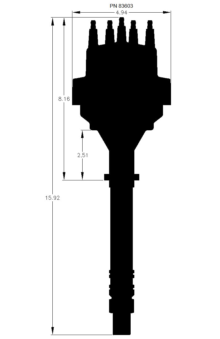 Amazon | MSD Ignition 83603 ディストリビューター