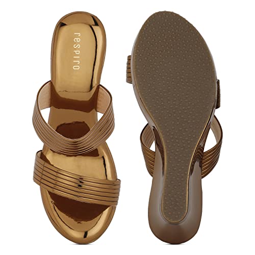Image of Respiro womens Res-ros-w-13 Wedge Sandal