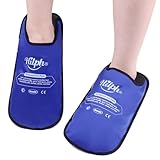 Hilph Foot Ice Pack Slippers,1 Pair Ice Pack for Foot and Toes for Plantar...