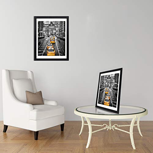 Finefrarm 12X16 Frames Display 11X14 Picture With Mat Or 12 X 16 Photo Without Mats Black Picture Frames Wall Art For Living Room And Office Wall Mounting Decor #TOP5