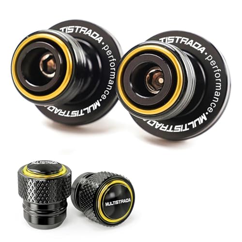 Bobines M8 de bras oscillant pour Multistrada 1260 V4 V2 support de levage en alu anodisé