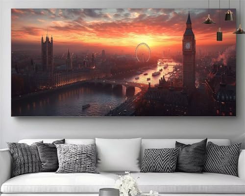 Diamond painting Londres : le cadeau créatif idéal en kit broderie diamant cristal 5D