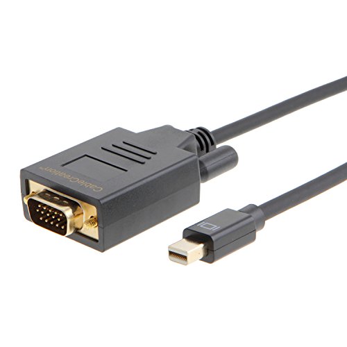 CableCreation Mini DP to VGA Cable 6FT, Mini DisplayPort…