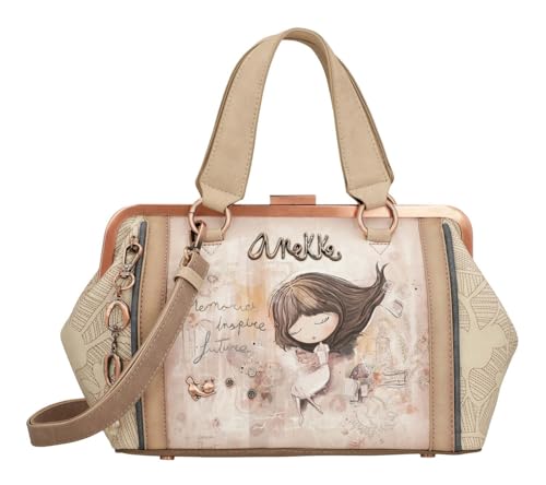 Grand sac bandoulière Anekke Memories Sippy taille M/L multicolore imprimé