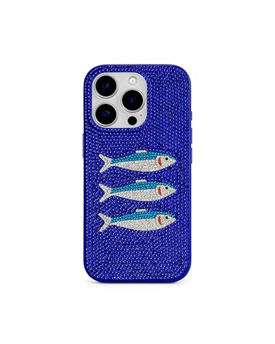 Image of JW PEI Fish Pattern Phone Case - Blue /White