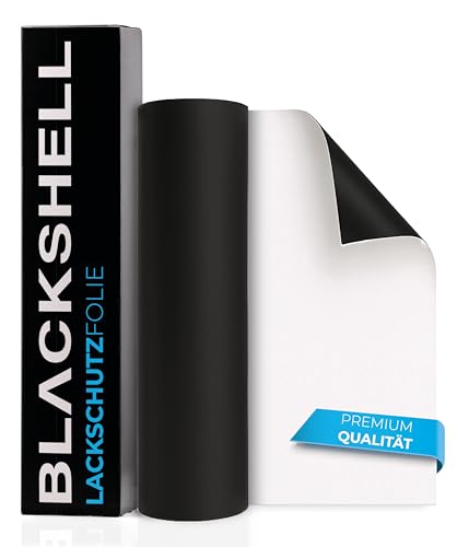 Blackshell® Universal Lackschutzfolie schwarz matt 10cm x 100cm Folie...