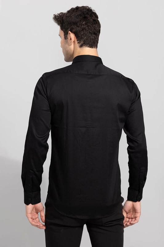 Image of SNITCH Men Cotton Regular Box Stripe Shirt