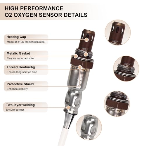 Sensor de Oxígeno para Nissan Juke 1.6L 2011-2017 2 Pzas miniatura 2