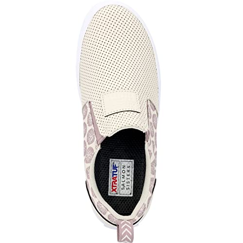Image of XTRATUF Women's Salmon Sisters Leather Sharkbyte Deck Shoe