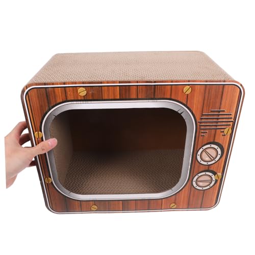 Maison à gratter polyvalente pour chat pour stopper les griffures sur le canapé - 4