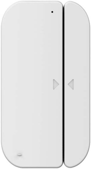 Hama Kontakt okienny WiFi (bez huba, czujnik okien/drzwi z zestykiem magnetycznym, alarm na telefon komórkowy, 2,4 GHz, darmowa aplikacja, zasilanie baterią) alarm okienny/drzwi