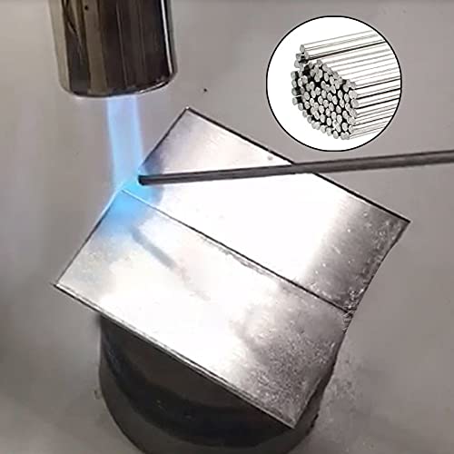 Aluminiowy strumień rdzeniowy pręt lutowniczy z drutu spawania nie potrzeba proszku aluminiowa pręta spawalnia 33/40/50/60 cm 1,6/2/2,4/3. 2 mm Mosiężnictwo(1.6mm 500mm,50pcs)
