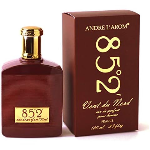 Eau de parfum de France original for men - VENT DU NORD 85°2' - 3.3 fl. oz.- woody fougere - made in Provence Cover