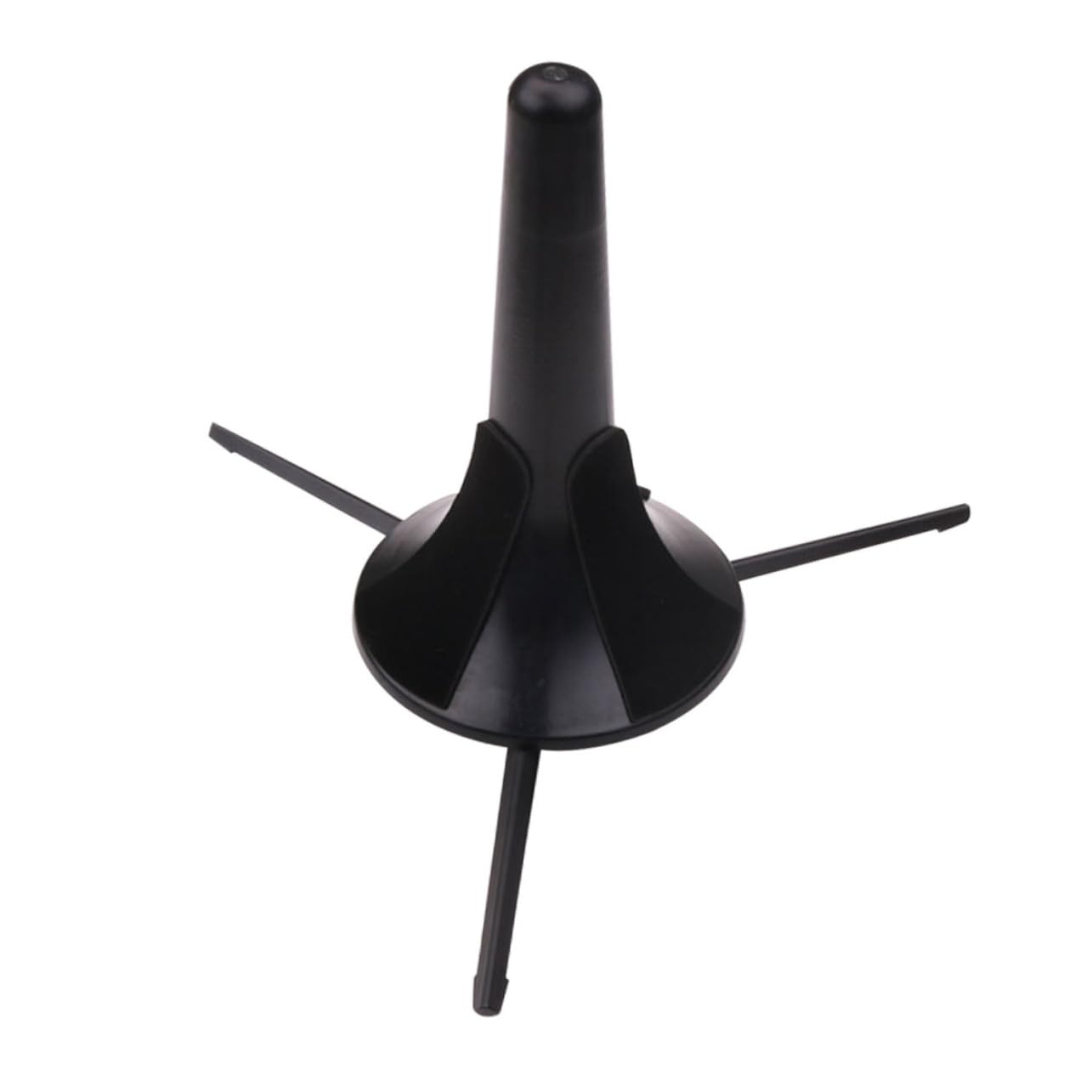 ibasenice Foldable Trumpet Tripod Stand Rotating Screw Universal Instrument Holder Stable Metal Legs Musical Accessory for Wind Instruments