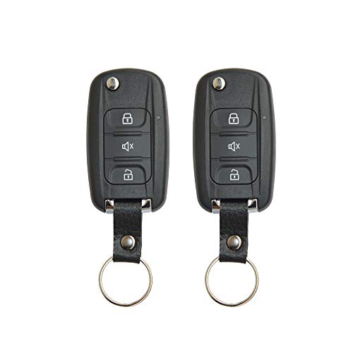 Banvie Car Alarm System With Remote Start Kit & Push To Engine Start Stop Button #TOP4