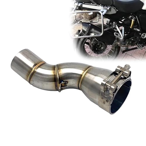 Tuyau d'échappement intermédiaire 60,5 mm moto acier inoxydable R1250RS 2019 2020