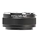 FOTGA Objektivadapter Konverter Ring für Minolta MD Mount Objektiv Lens to Z-Mount Mirrorless Kamera, Kompatibel mit Nikon Z50 Z30 Z9 Z8 Z7II Z6II Z7 Z6 Z5 Zf Zfc Full Frame Spiegellose Kamera