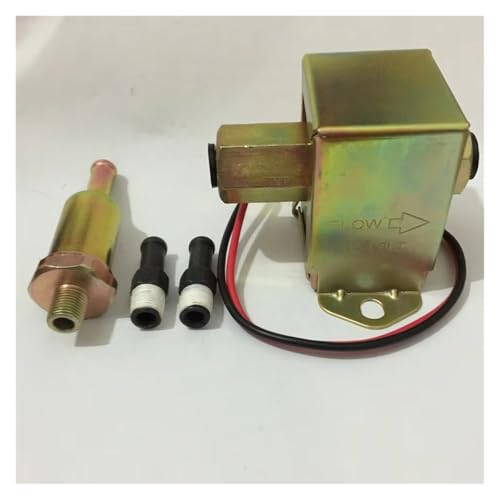 Kraftstoffpumpe Für Ford Für Vergaser Diesel Benzin 12V Facet Red Top Quadrat Elektrische Kraftstoff Pumpe 40104 40106 40107 Niedrigen Druck Externe Kraftstoffversorgung Pumpen