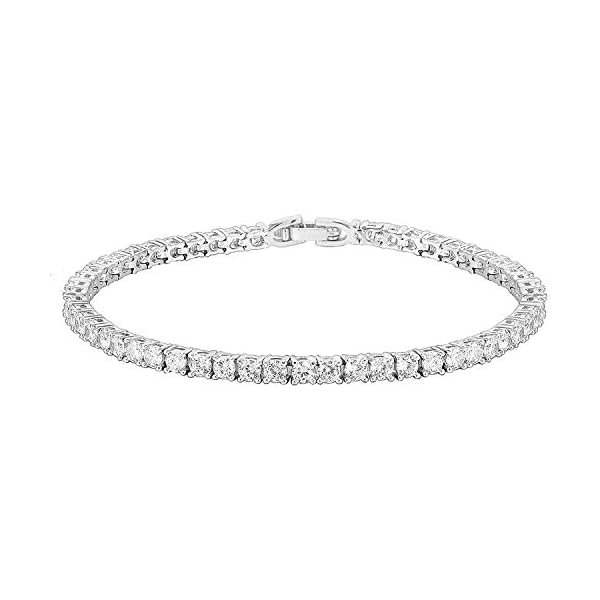 PAVOI-14K-Gold-Plated-3mm-Cubic-Zirconia-Classic-Tennis-Bracelet-Gold-Bracelets-for-Women-Size-65-75-Inch PAVOI 14K Gold Plated 3mm Cubic Zirconia Classic Tennis Bracelet | Gold Bracelets for Women | Size 6.5-7.5 Inch