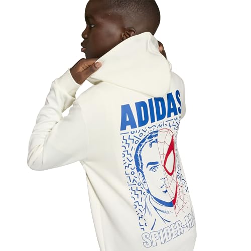 Sweatshirt à capuche adidas Marvel Spider-Man enfant en coton confort - 5