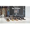 Tea & Trumpets, Organic Loose Tea Sampler Gift Set with Infuser (8 Teas, 30+ Cups) - Green Tea, Black Tea, Herbal Tea, and infuser | Gifts for women, Men and Adults | Tea Gift Sets