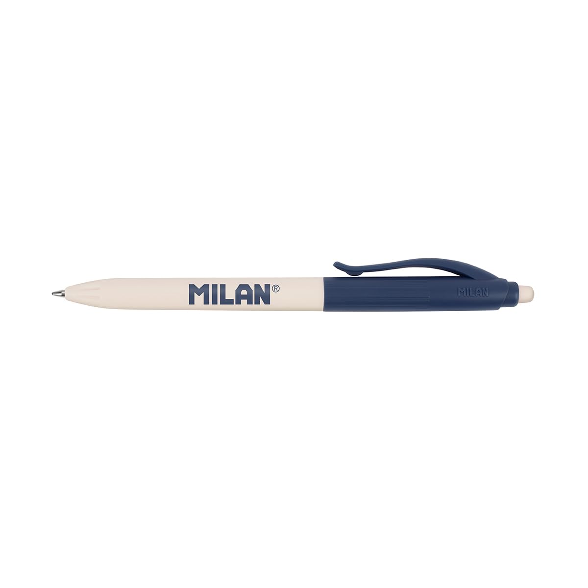MILAN® Caja expositora 25 bolígrafos P1 'BORRABLE' con tinta borrable por fricción